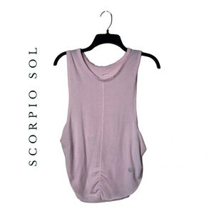 1431. SCORPIO SOL TANK TOP LASER CUT OUTS‎ ON BACK TWIST SIDES SEE MEASUREMENTS